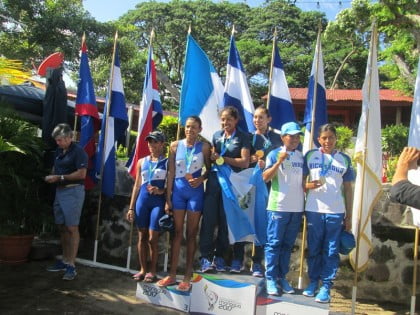 Atletas ganadoras Remo Doble Ligero Femenino+º